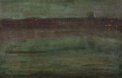 Nocturne, Battersea Reach by Walter Greaves